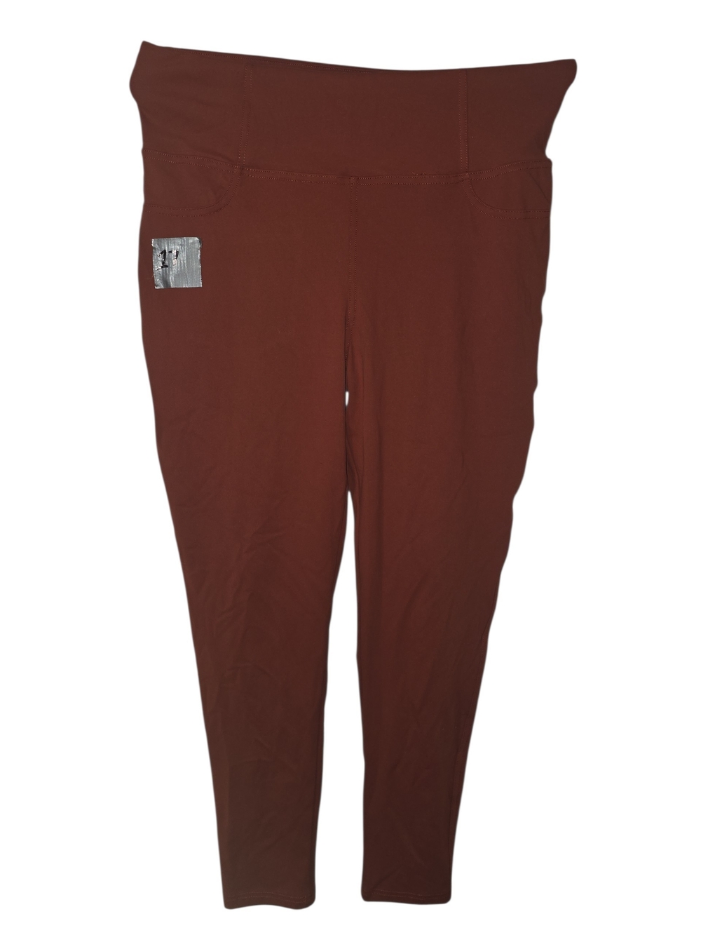 High-Waist Rust Jeggings for Women